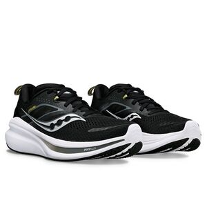 Size 11W - Saucony Omni 22 Wide Black White Wide Women's Shoes